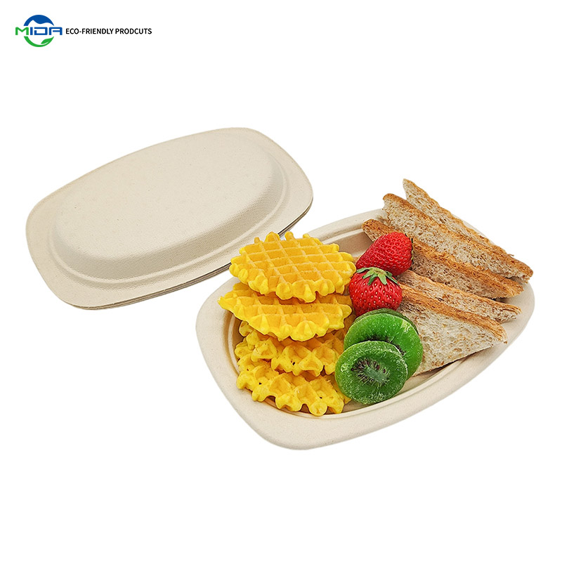 Biodegradable Food Packaging Eco Friendly Disposable Plates Wholesale